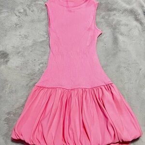 Pink Sleeveless Dress